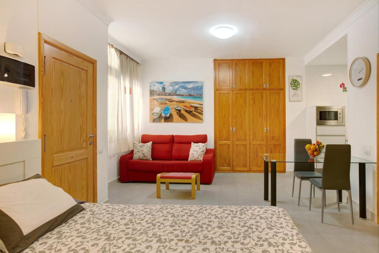 Beach Studio Apartment Canteras Лас-Пальмас-де-Гран-Канария Экстерьер фото