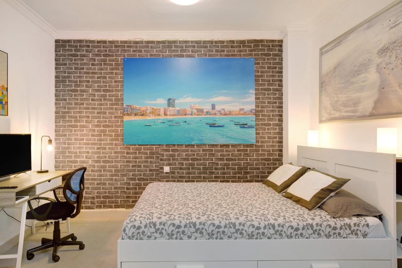 Beach Studio Apartment Canteras Лас-Пальмас-де-Гран-Канария Экстерьер фото