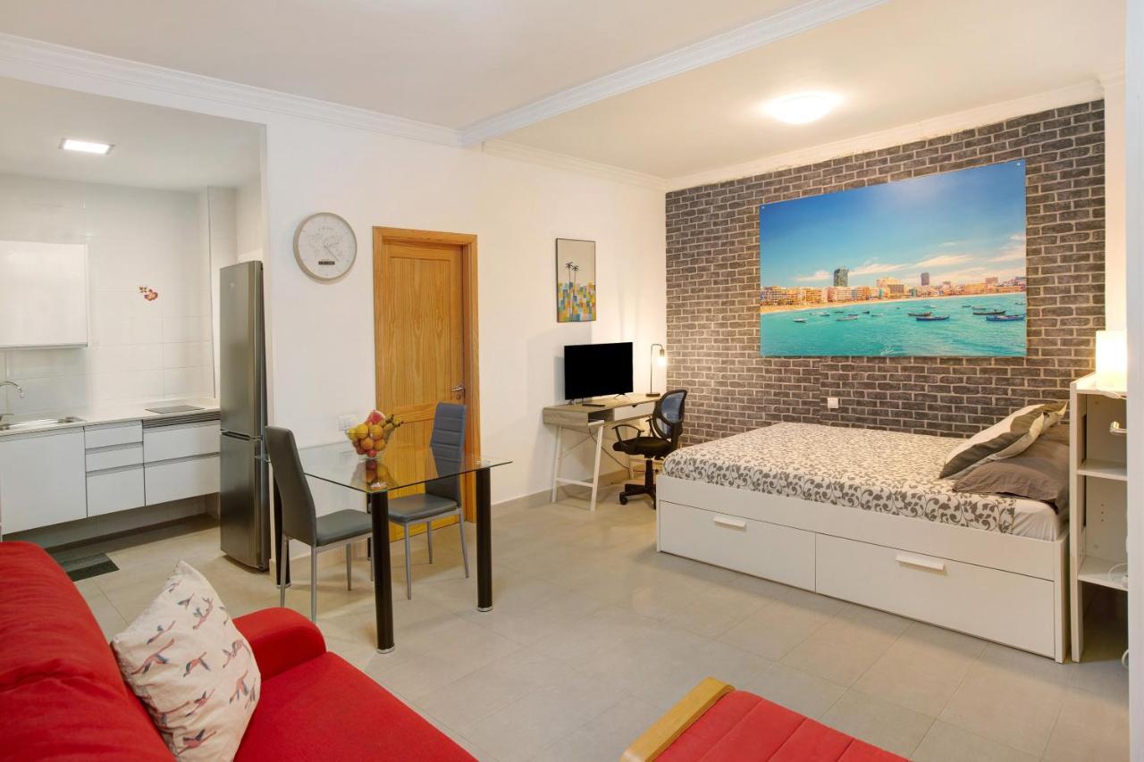 Beach Studio Apartment Canteras Лас-Пальмас-де-Гран-Канария Экстерьер фото